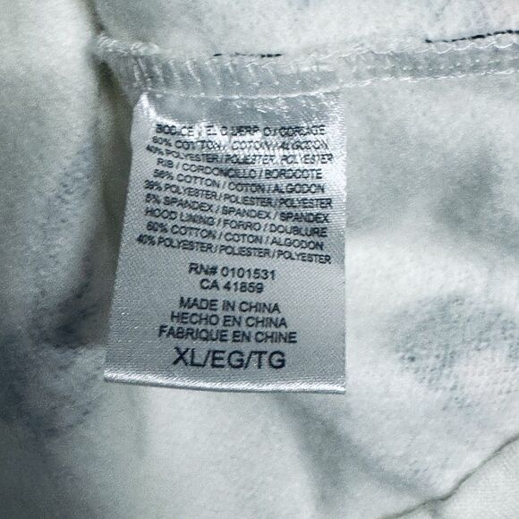 Disney Character Cropped Pullover Hoodie Sweatshirt Size XL Women's - Picture 3 of 4